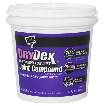 DAP DryDex Pink All Purpose Lightweight Joint Compound 32 oz 7079812385